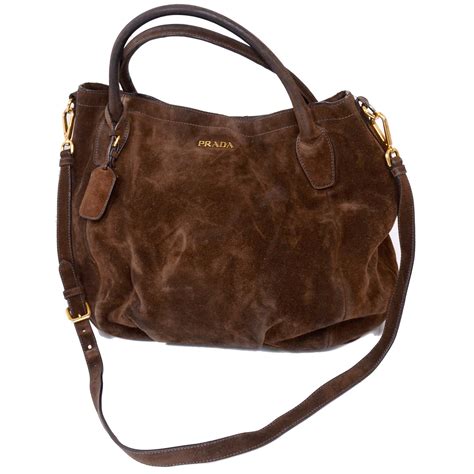 prada 1dd046 brown suede|The 15 Best Brown Suede Bags for Your Fall Wardrobe .